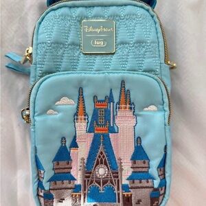 Disney Lug Light Blue Castle Bag